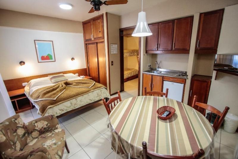 Flat No Residencial Pousada Serrano Centro Gramado Exteriér fotografie