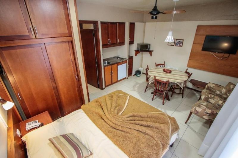 Flat No Residencial Pousada Serrano Centro Gramado Exteriér fotografie